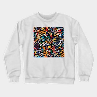 raffathar artwork - colorful abstract Crewneck Sweatshirt